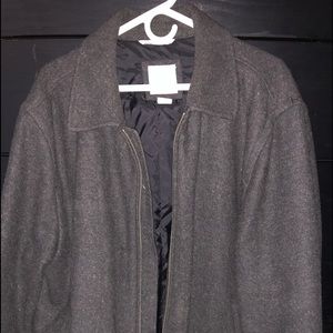 GAP Wool Jacket. Dark Grey.